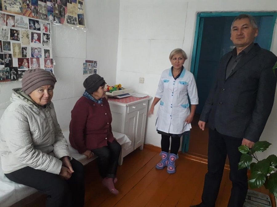 Главный врач ГБУЗ РБ Бураевская ЦРБ посетил ФАПы района